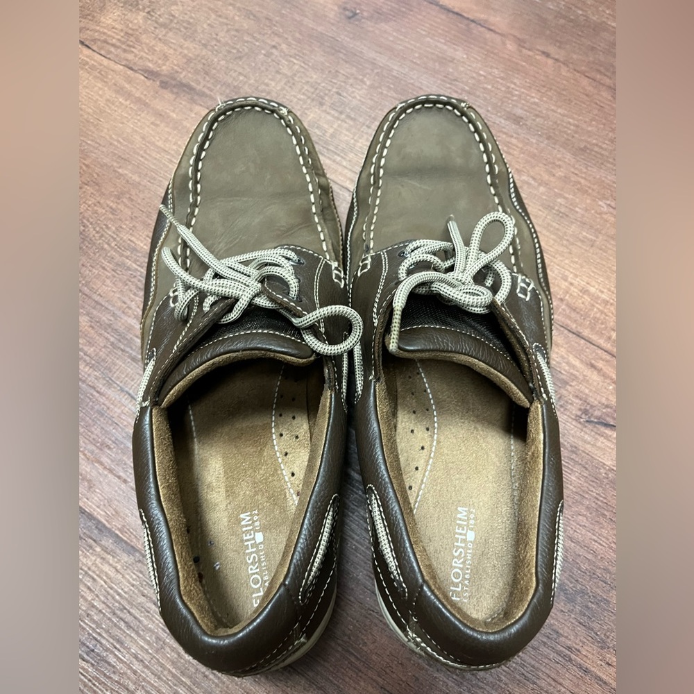 Florsheim Size 13W Men’s Boat Shoe Loafer